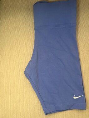 Nike Periwinkle Blue Womens biker shorts